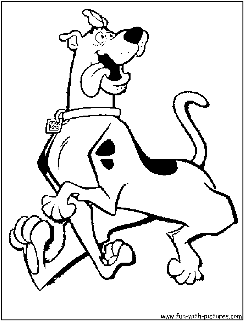 Dessin à colorier: Scooby doo (Dessins Animés) #31463 - Coloriages à Imprimer Gratuits