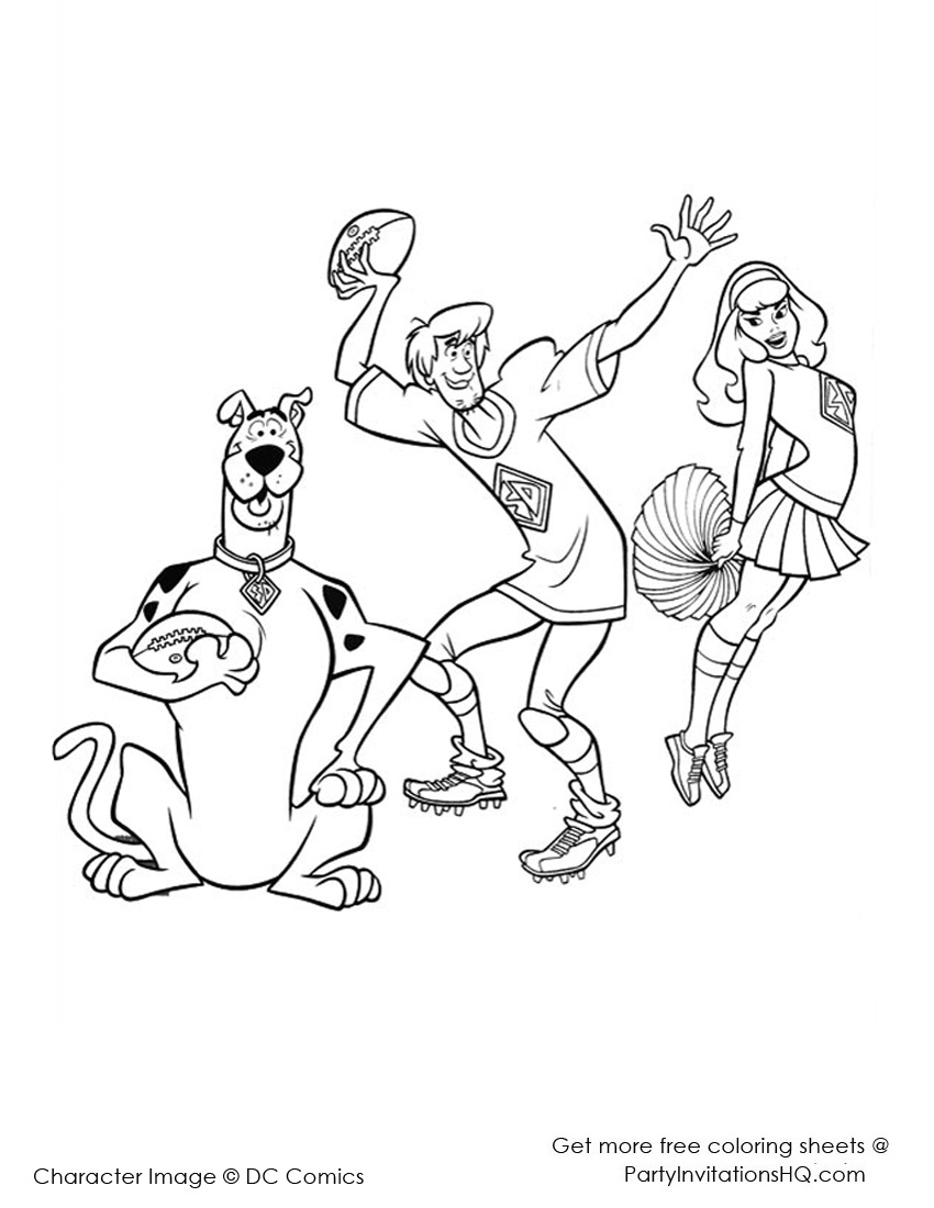 Dessin à colorier: Scooby doo (Dessins Animés) #31588 - Coloriages à Imprimer Gratuits