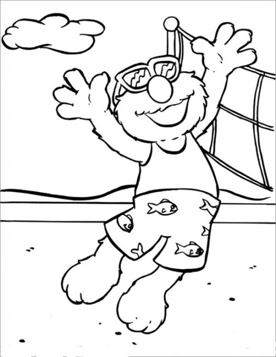Dessin à colorier: Sesame street (Dessins Animés) #32276 - Coloriages à Imprimer Gratuits