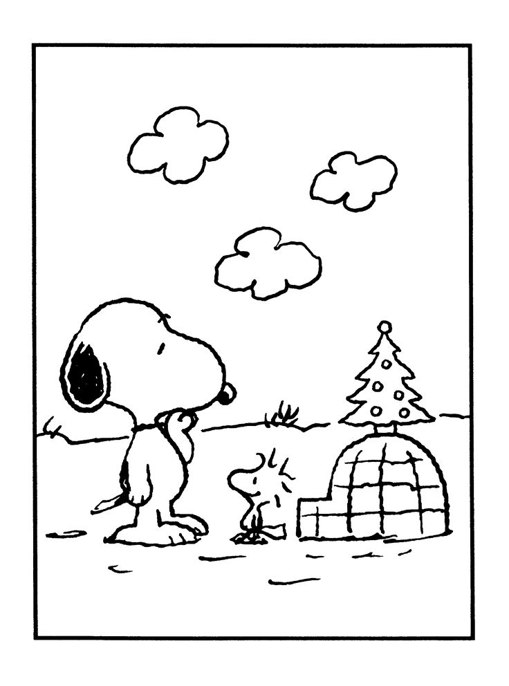 Dessin à colorier: Snoopy (Dessins Animés) #27162 - Coloriages à Imprimer Gratuits