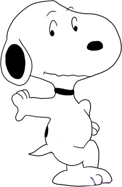 Dessin à colorier: Snoopy (Dessins Animés) #27170 - Coloriages à Imprimer Gratuits