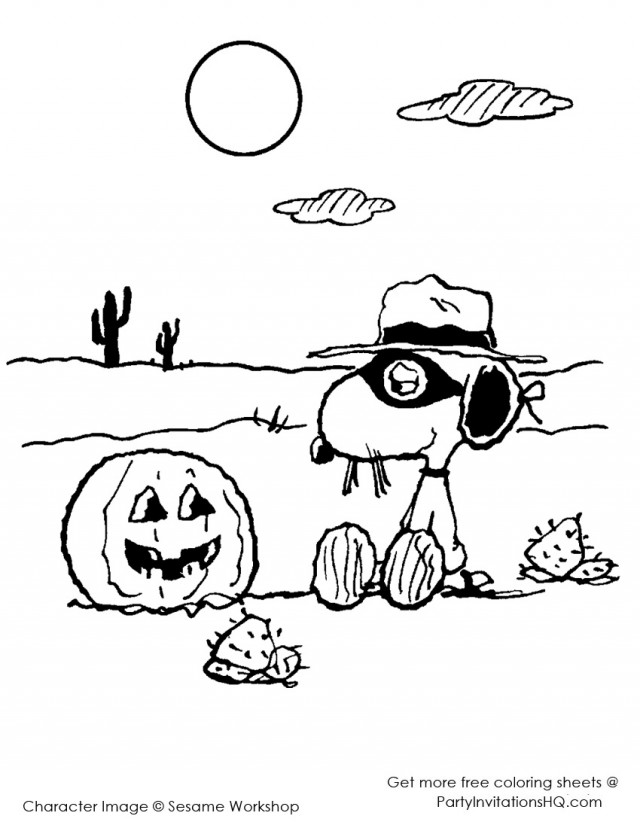 Dessin à colorier: Snoopy (Dessins Animés) #27206 - Coloriages à Imprimer Gratuits
