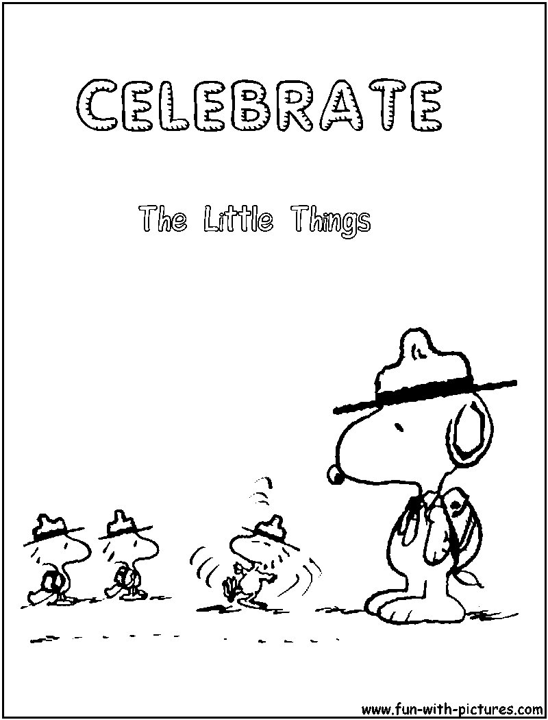 Dessin à colorier: Snoopy (Dessins Animés) #27214 - Coloriages à Imprimer Gratuits
