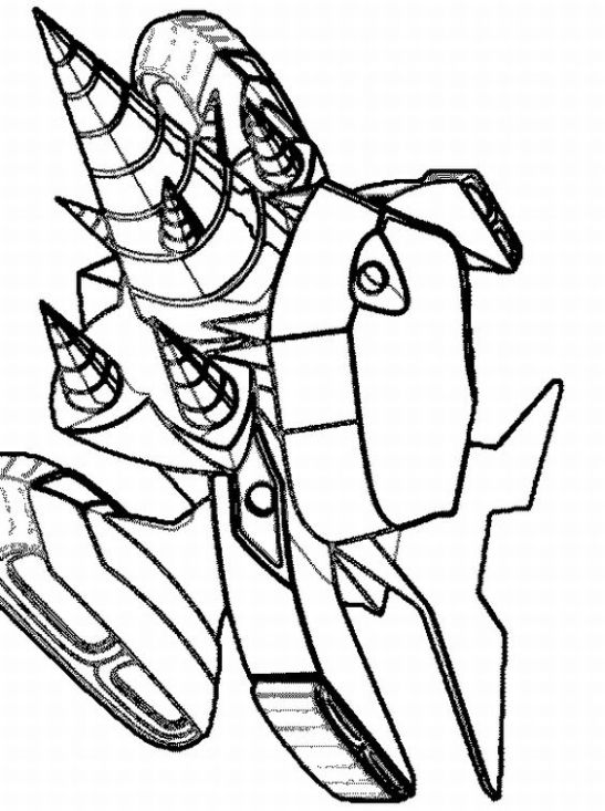Dessin à colorier: Yu-Gi-Oh! (Dessins Animés) #53117 - Coloriages à Imprimer Gratuits