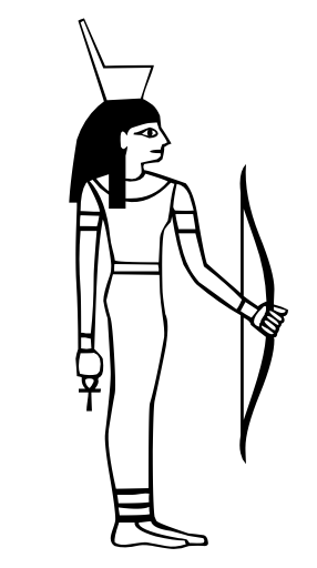 Dessin à colorier: Mythologie Égyptienne (Dieux et Déesses) #111330 - Coloriages à Imprimer Gratuits