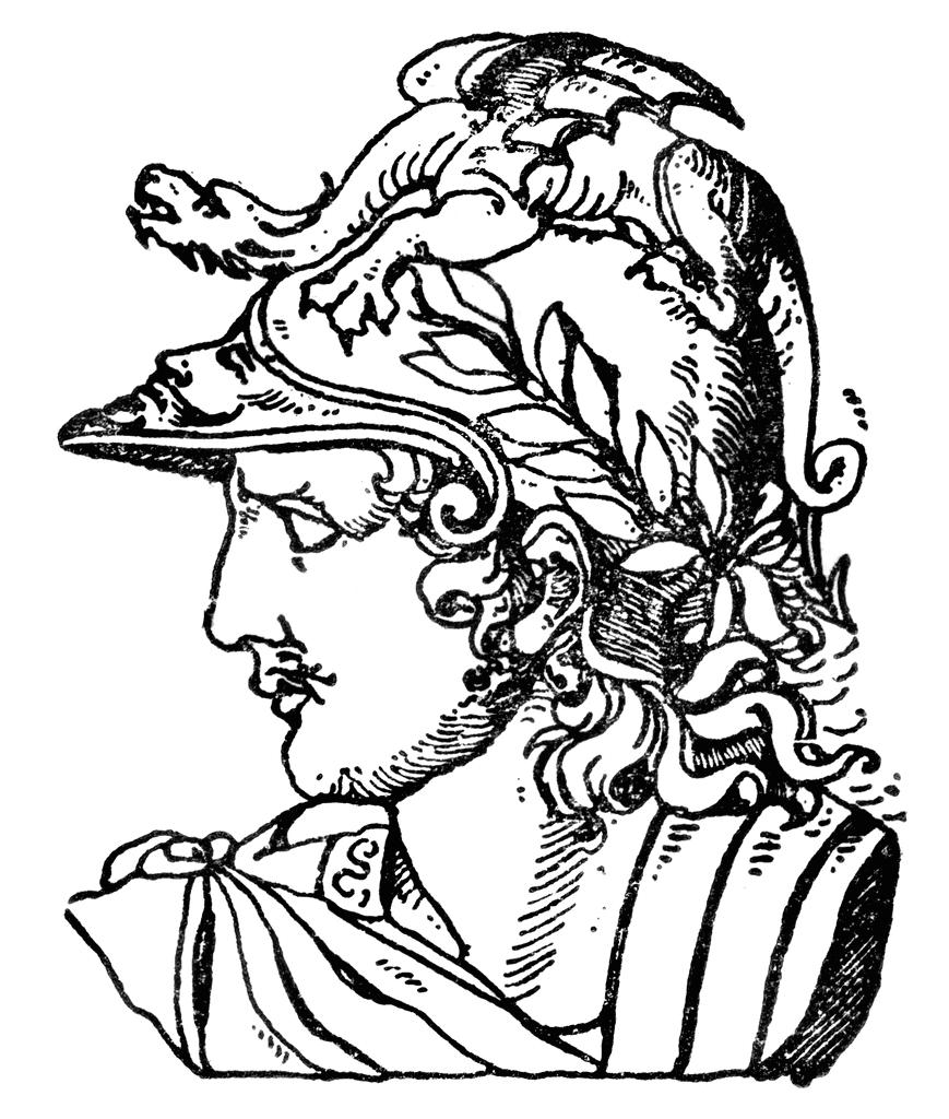 Dessin à colorier: Mythologie Romaine (Dieux et Déesses) #110089 - Coloriages à Imprimer Gratuits