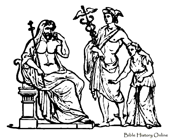 Dessin à colorier: Mythologie Romaine (Dieux et Déesses) #110117 - Coloriages à Imprimer Gratuits