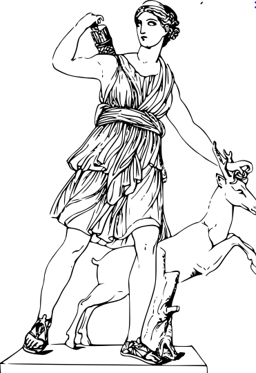 Dessin à colorier: Mythologie Romaine (Dieux et Déesses) #110135 - Coloriages à Imprimer Gratuits
