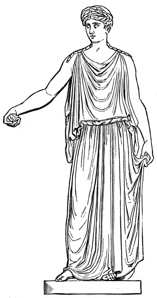 Dessin à colorier: Mythologie Romaine (Dieux et Déesses) #110170 - Coloriages à Imprimer Gratuits