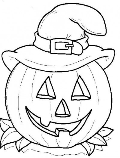 Dessin à colorier: Halloween (Fêtes et Occasions spéciales) #55164 - Coloriages à Imprimer Gratuits