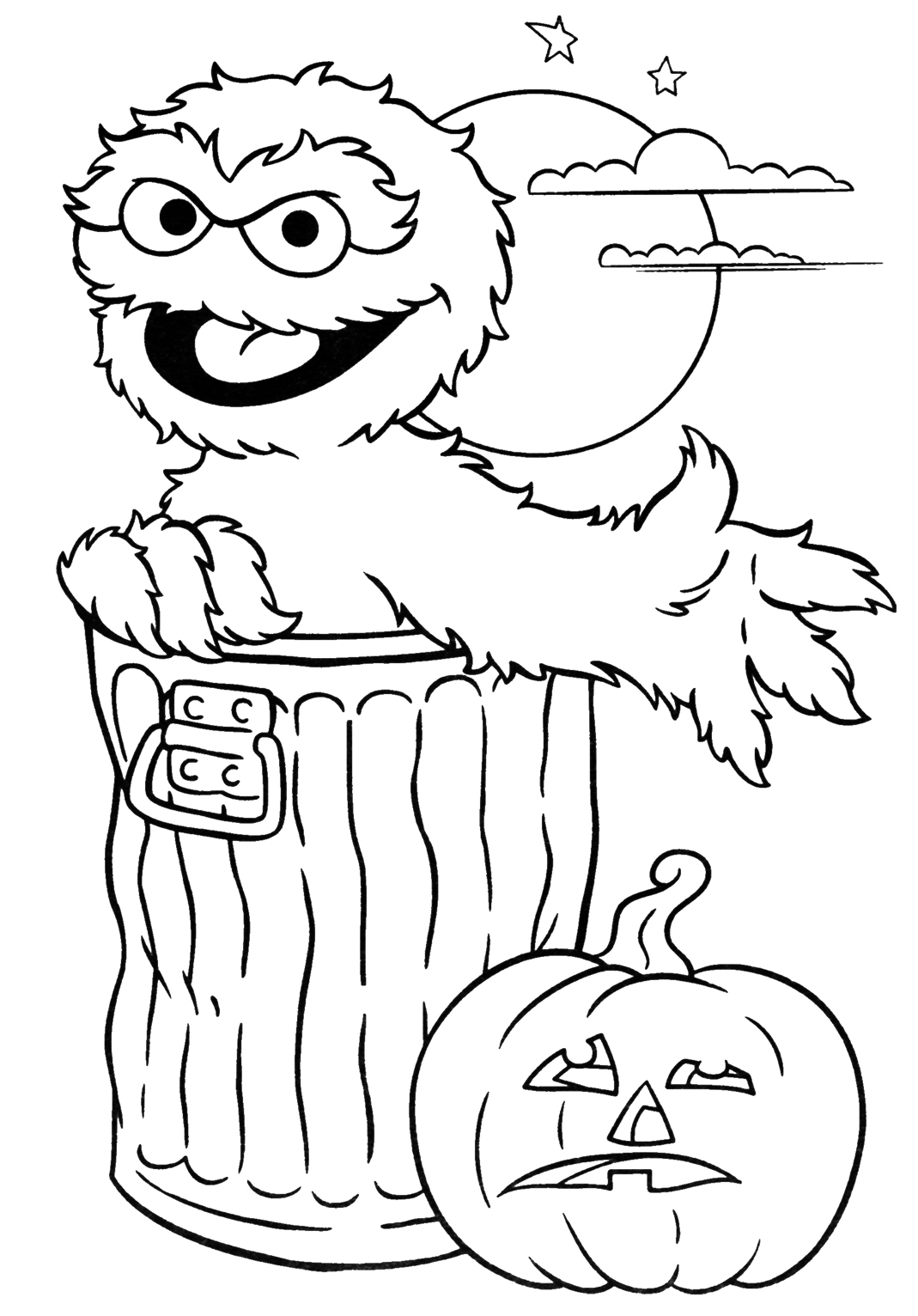 Dessin à colorier: Halloween (Fêtes et Occasions spéciales) #55205 - Coloriages à Imprimer Gratuits