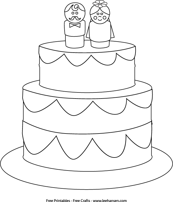 Dessin à colorier: Mariage (Fêtes et Occasions spéciales) #55991 - Coloriages à Imprimer Gratuits