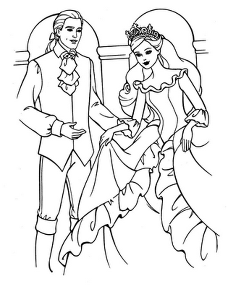 Dessin à colorier: Mariage (Fêtes et Occasions spéciales) #56126 - Coloriages à Imprimer Gratuits