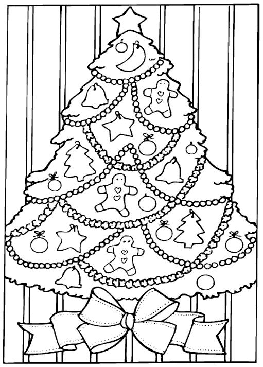 Dessin à colorier: Noël (Fêtes et Occasions spéciales) #54763 - Coloriages à Imprimer Gratuits