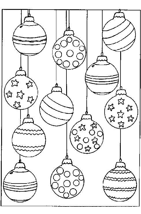 Dessin à colorier: Noël (Fêtes et Occasions spéciales) #54780 - Coloriages à Imprimer Gratuits