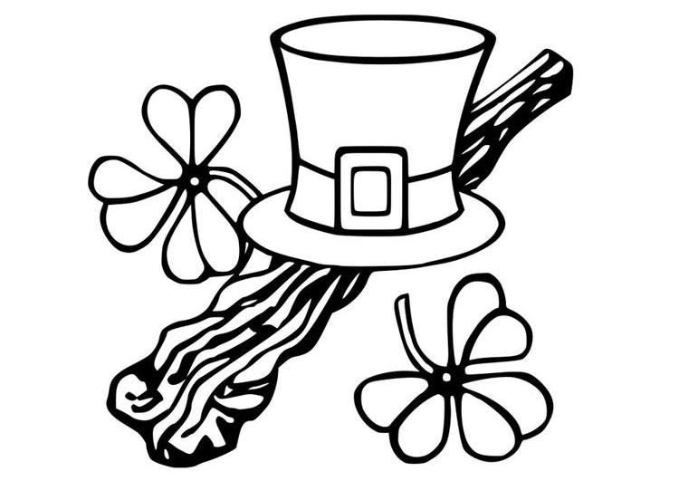 Dessin à colorier: Saint Patrick (Fêtes et Occasions spéciales) #58011 - Coloriages à Imprimer Gratuits