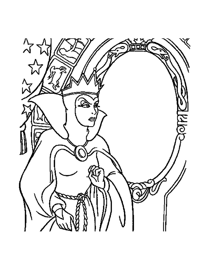 Dessin à colorier: Blanche Neige et les Sept Nains (Films d'animation) #133898 - Coloriages à Imprimer Gratuits