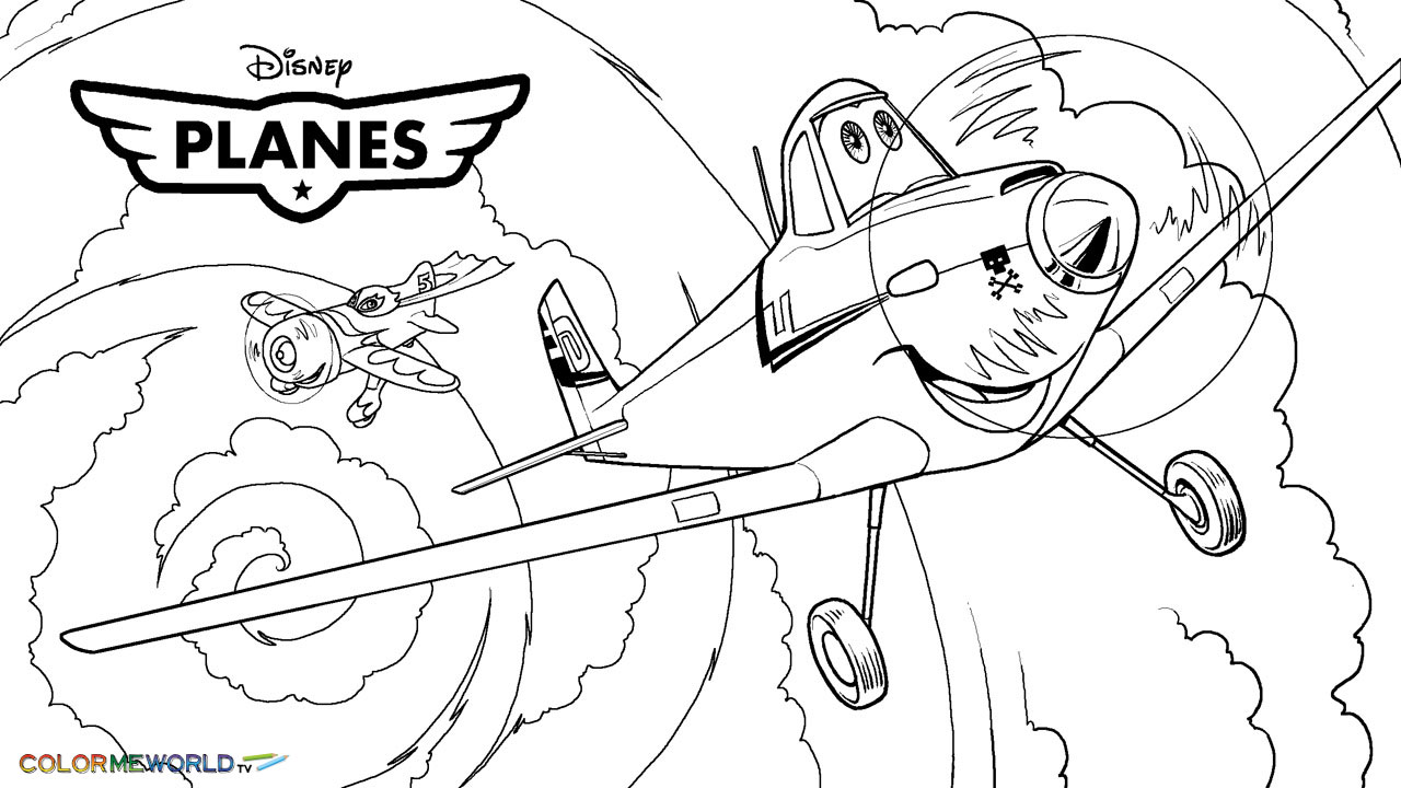 Dessin à colorier: Les Avions (Planes) (Films d'animation) #132773 - Coloriages à Imprimer Gratuits