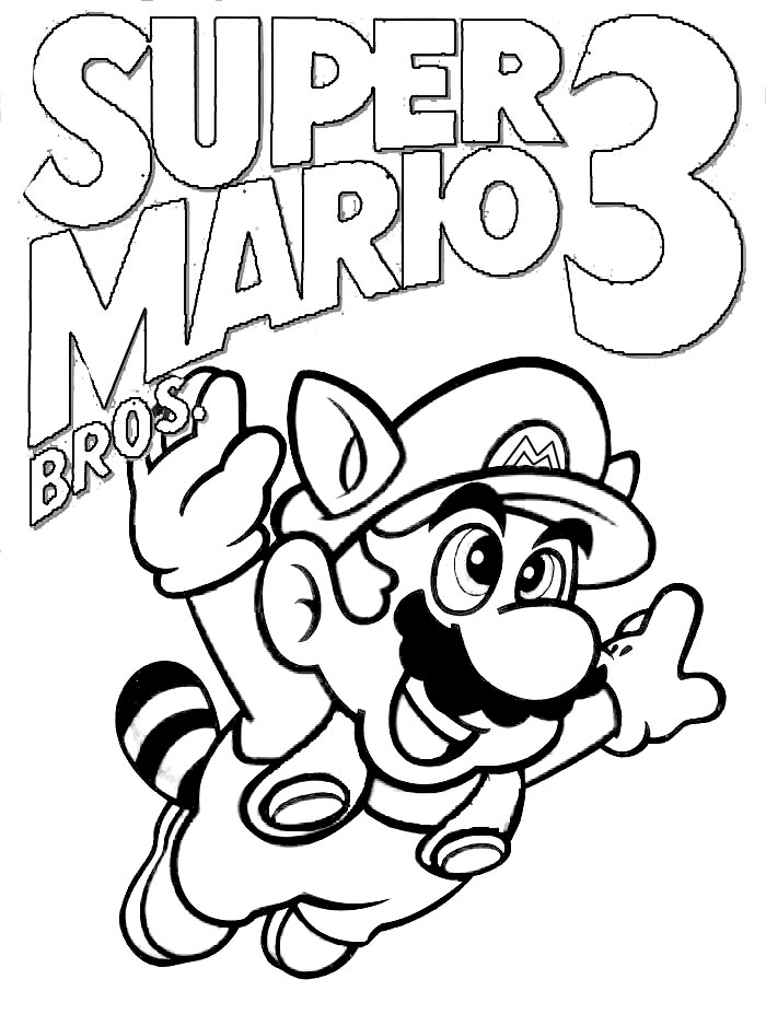 Dessin à colorier: Mario Bros (Jeux Vidéos) #112484 - Coloriages à Imprimer Gratuits