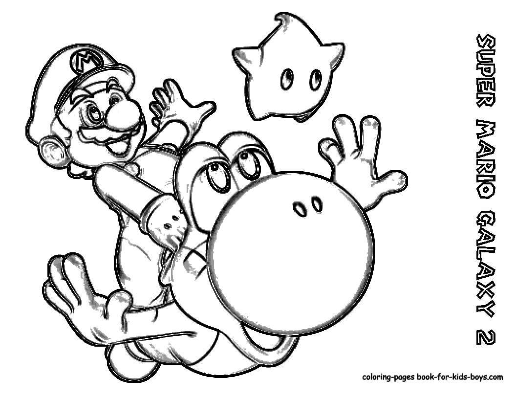 Dessin à colorier: Mario Bros (Jeux Vidéos) #112485 - Coloriages à Imprimer Gratuits