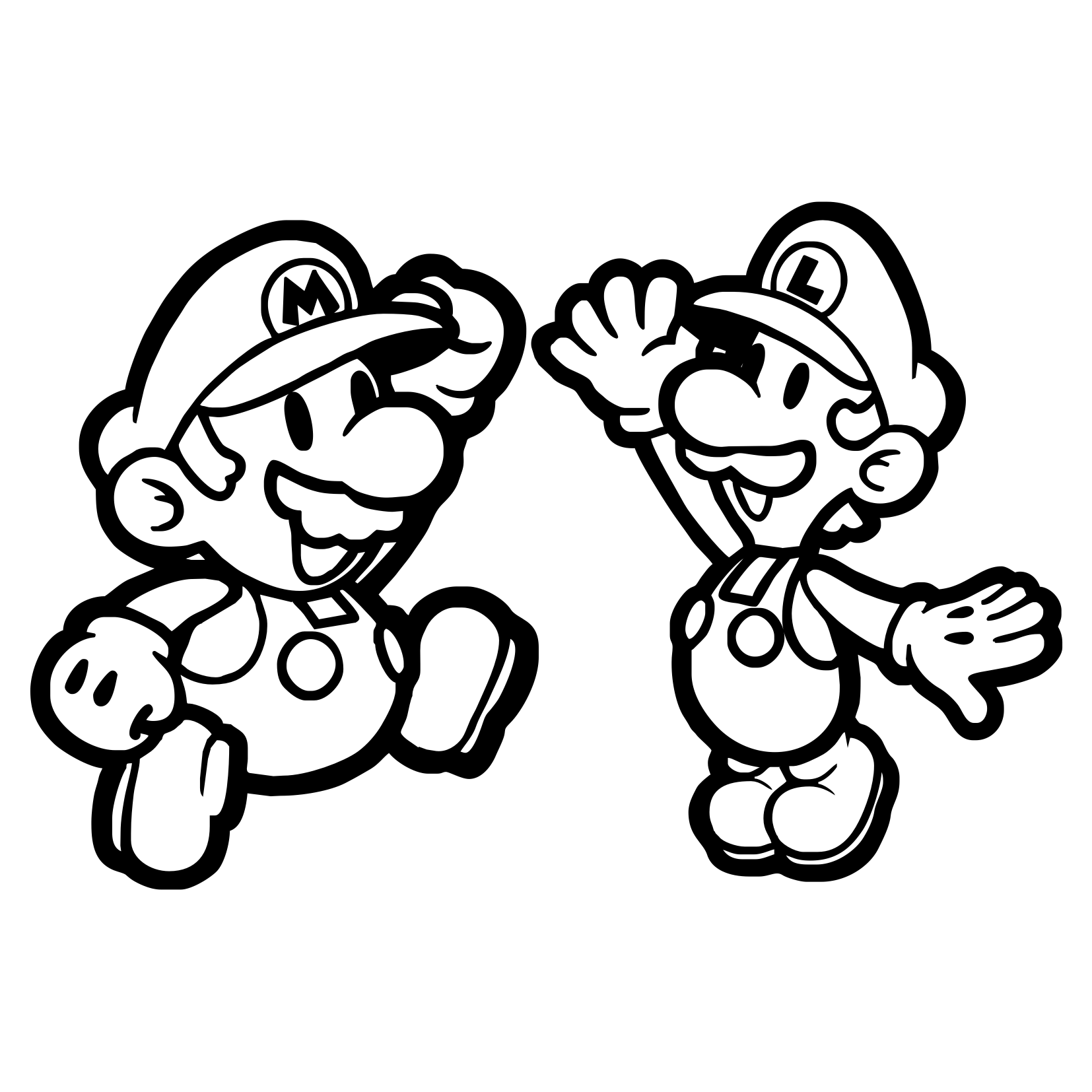 Dessin à colorier: Mario Bros (Jeux Vidéos) #112490 - Coloriages à Imprimer Gratuits