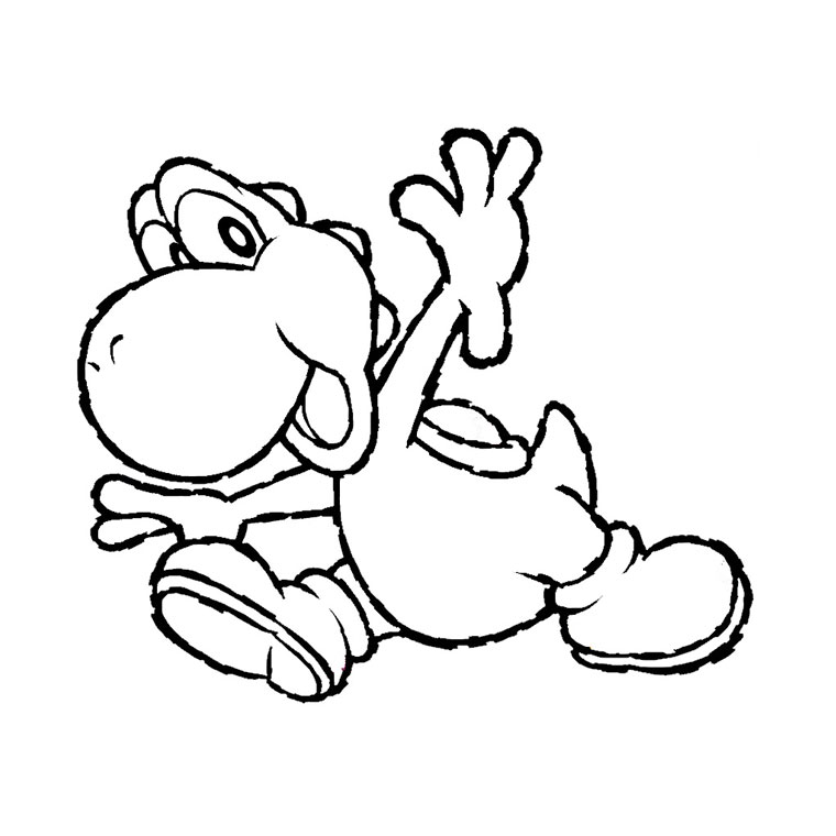 Dessin à colorier: Mario Bros (Jeux Vidéos) #112569 - Coloriages à Imprimer Gratuits