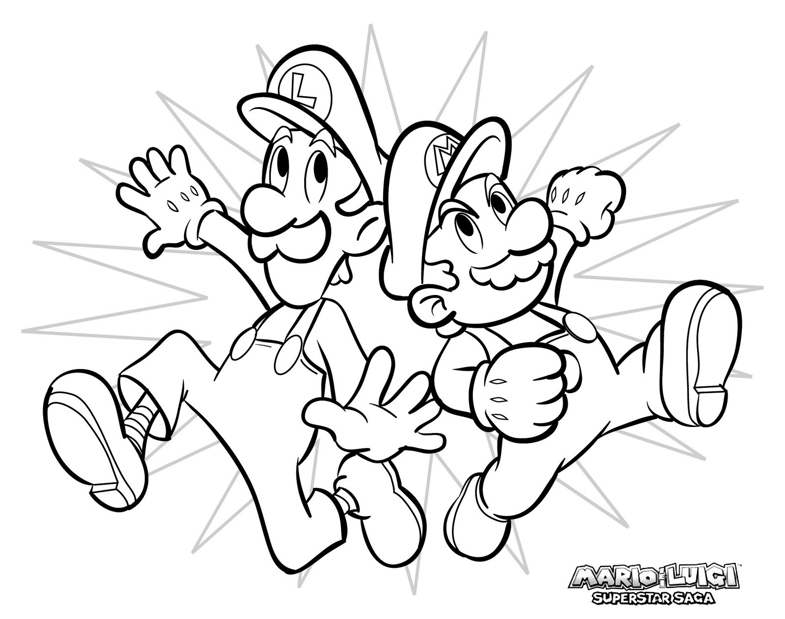Dessin à colorier: Mario Bros (Jeux Vidéos) #112591 - Coloriages à Imprimer Gratuits