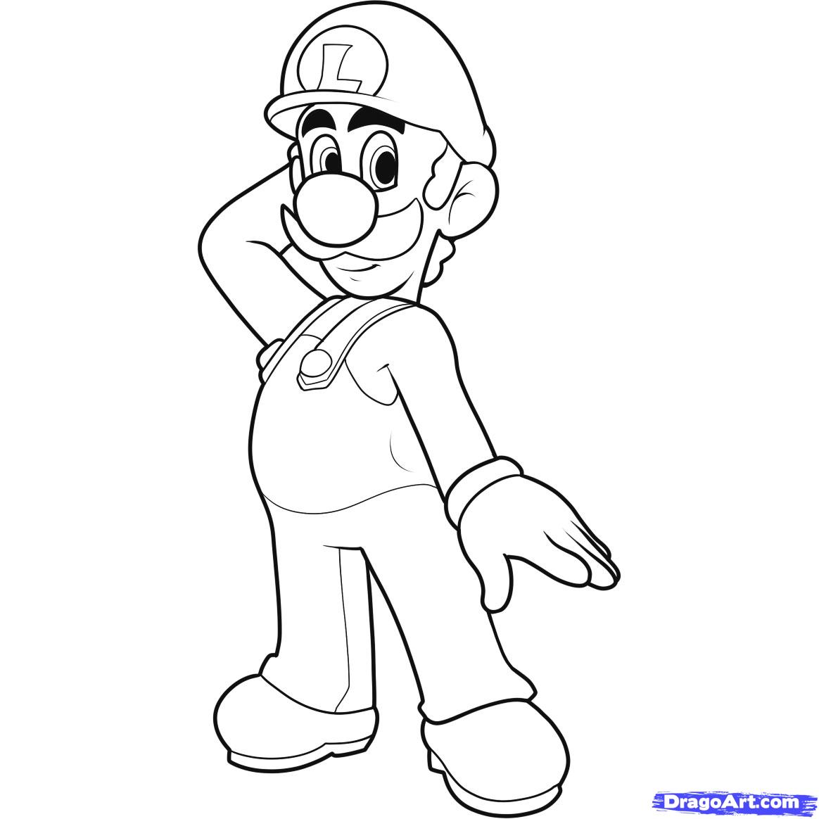 Dessin à colorier: Super Mario Bros (Jeux Vidéos) #153727 - Coloriages à Imprimer Gratuits