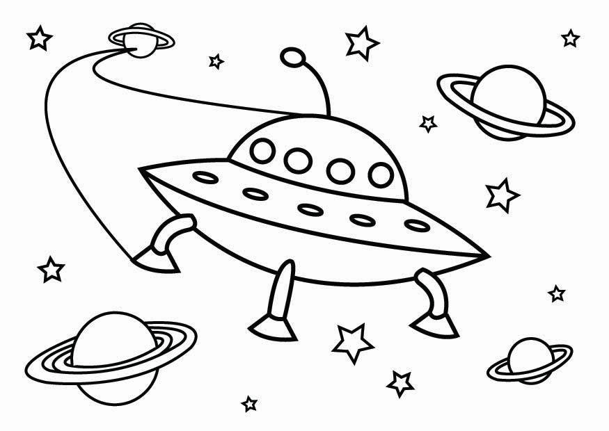 Dessin à colorier: Astronaute (Métiers et Professions) #87637 - Coloriages à Imprimer Gratuits