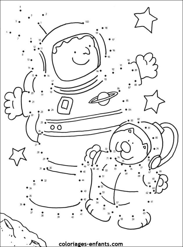 Dessin à colorier: Astronaute (Métiers et Professions) #87703 - Coloriages à Imprimer Gratuits