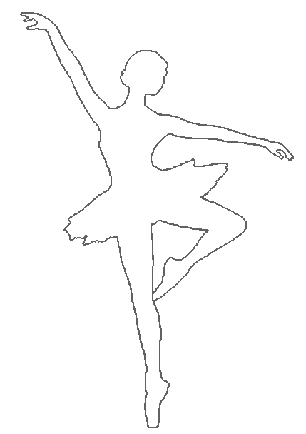 Dessin à colorier: Danseur / Danseuse (Métiers et Professions) #92281 - Coloriages à Imprimer Gratuits