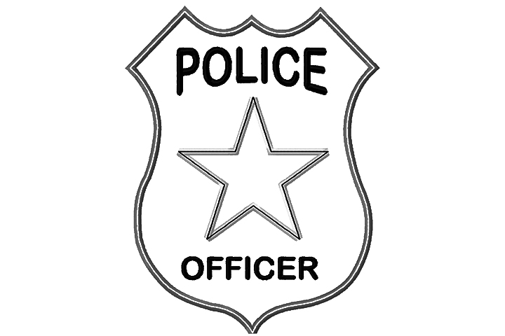 Dessin à colorier: Policier (Métiers et Professions) #105406 - Coloriages à Imprimer Gratuits