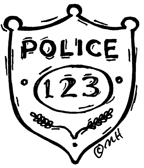 Dessin à colorier: Policier (Métiers et Professions) #105470 - Coloriages à Imprimer Gratuits