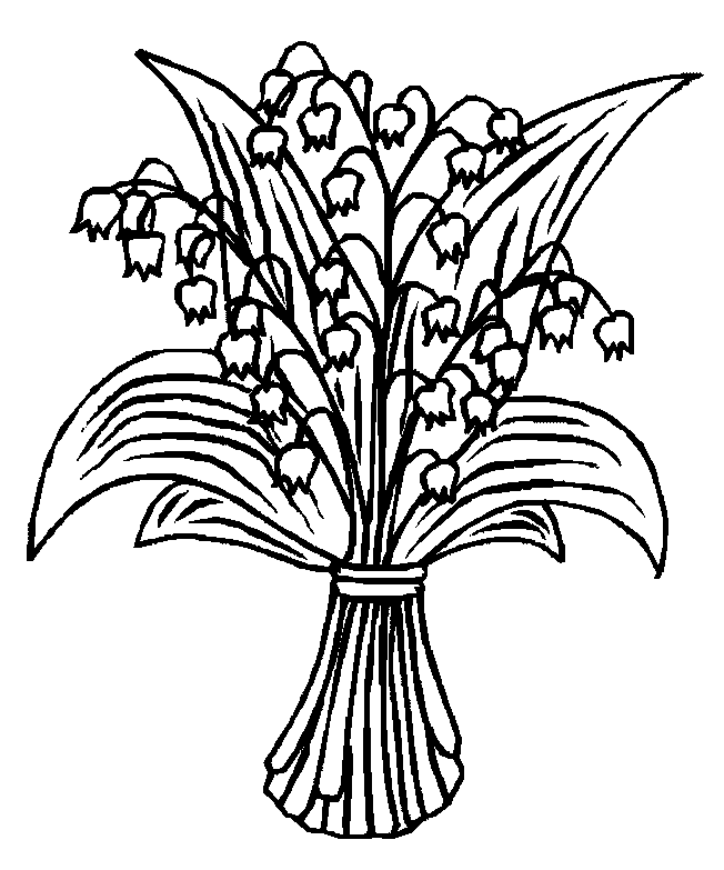 Dessin à colorier: Bouquet de fleurs (Nature) #160880 - Coloriages à Imprimer Gratuits