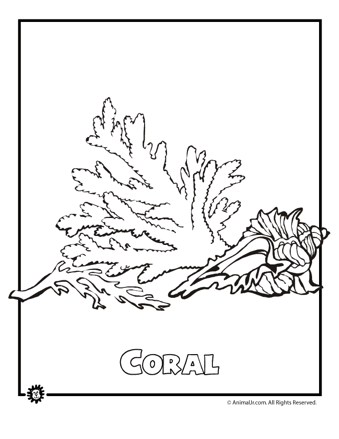 Dessin à colorier: Corail (Nature) #162945 - Coloriages à Imprimer Gratuits