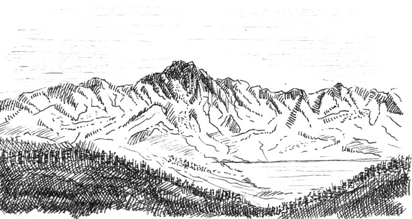 Dessin à colorier: Montagne (Nature) #156548 - Coloriages à Imprimer Gratuits