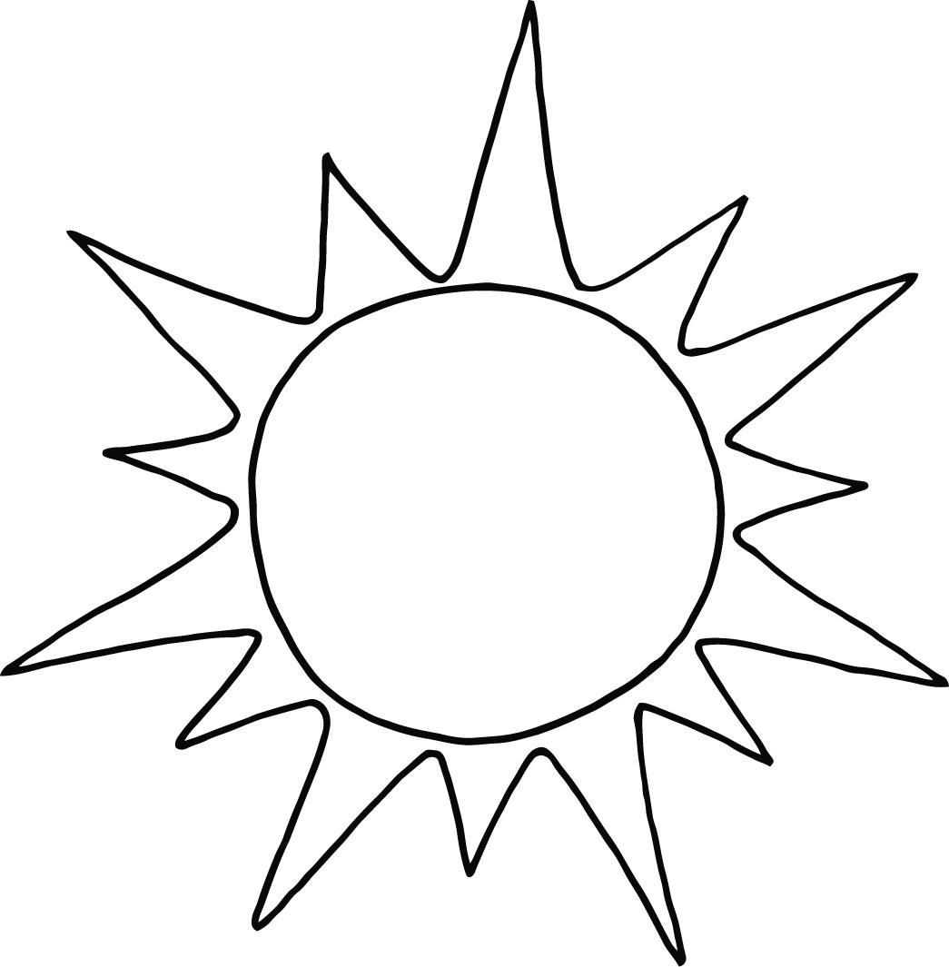 Dessin à colorier: Soleil (Nature) #157904 - Coloriages à Imprimer Gratuits