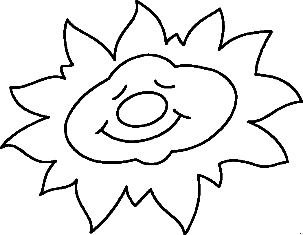 Dessin à colorier: Soleil (Nature) #157928 - Coloriages à Imprimer Gratuits