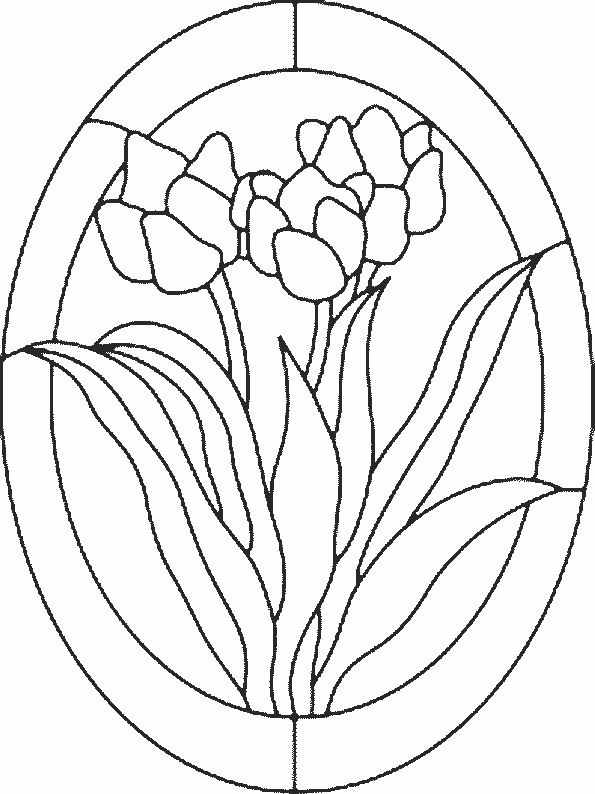 Dessin à colorier: Tulipe (Nature) #161660 - Coloriages à Imprimer Gratuits