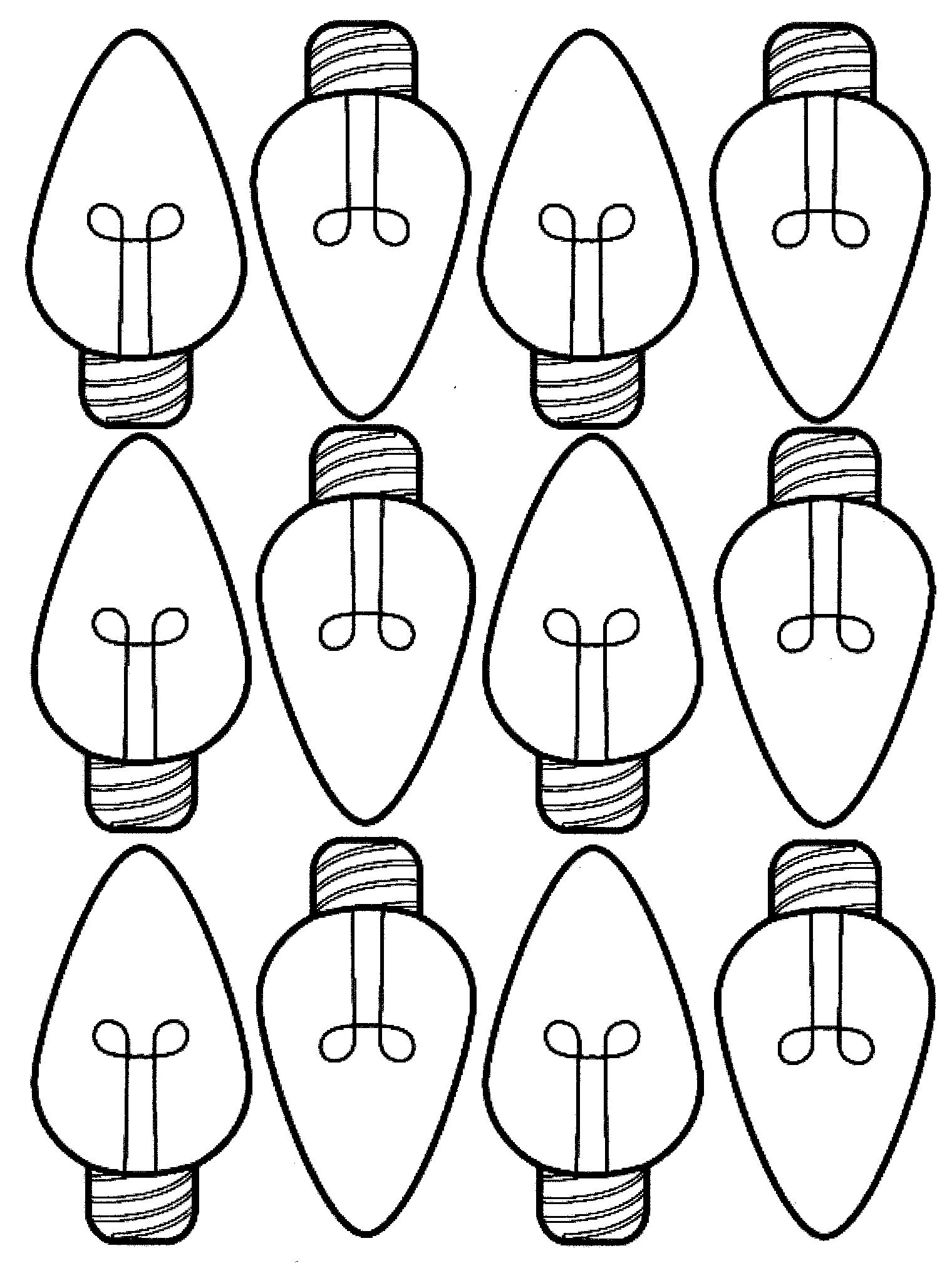 Dessin à colorier: Ampoule électrique (Objets) #119618 - Coloriages à Imprimer Gratuits