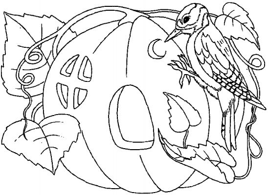 Dessin à colorier: Citrouille (Objets) #166966 - Coloriages à Imprimer Gratuits