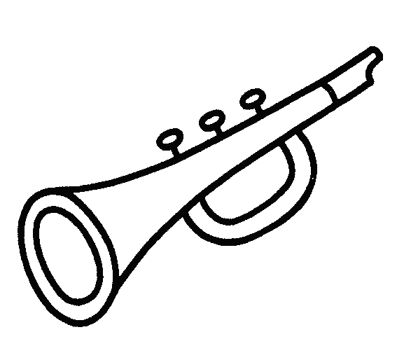 Dessin à colorier: Instruments de musique (Objets) #167147 - Coloriages à Imprimer Gratuits