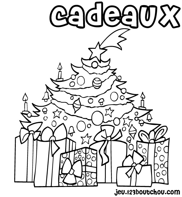 Dessin à colorier: Sapin de Noël (Objets) #167532 - Coloriages à Imprimer Gratuits
