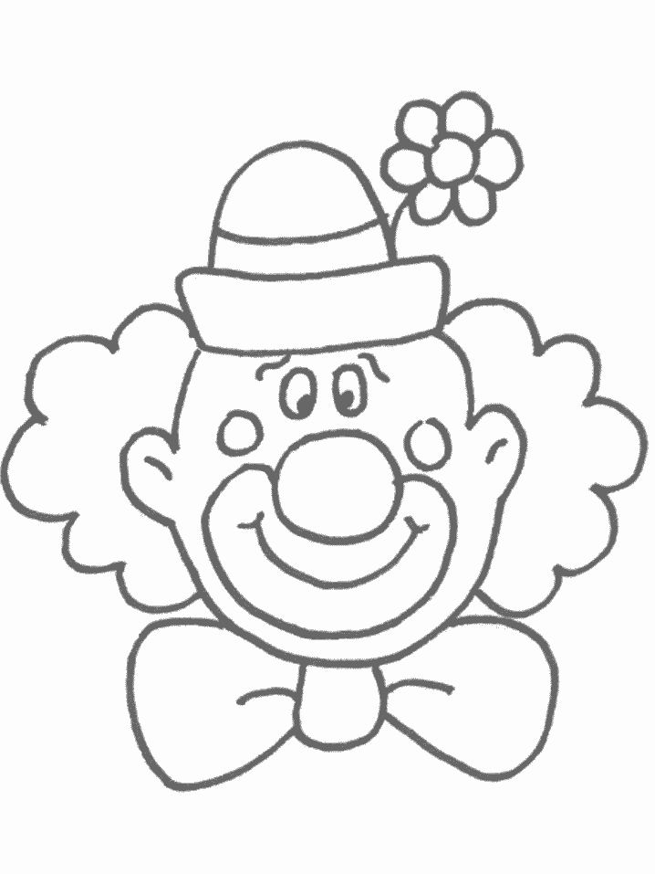 Dessin à colorier: Clown (Personnages) #90890 - Coloriages à Imprimer Gratuits