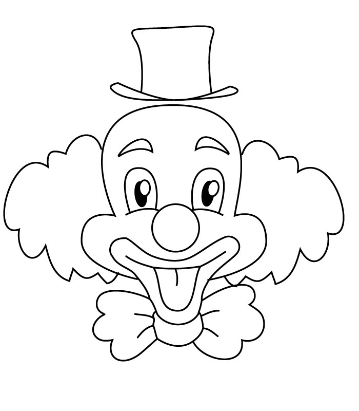 Dessin à colorier: Clown (Personnages) #90899 - Coloriages à Imprimer Gratuits