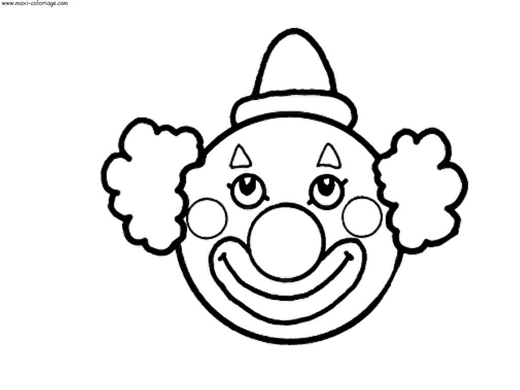 Dessin à colorier: Clown (Personnages) #90901 - Coloriages à Imprimer Gratuits