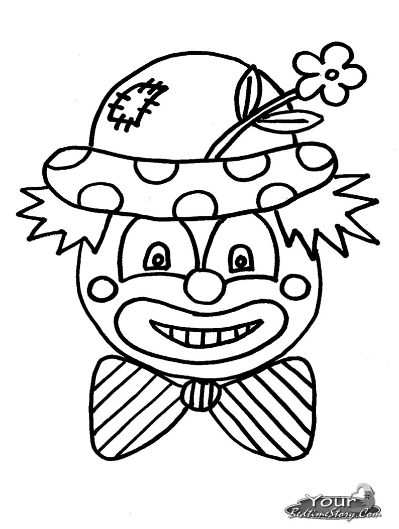 Dessin à colorier: Clown (Personnages) #91083 - Coloriages à Imprimer Gratuits
