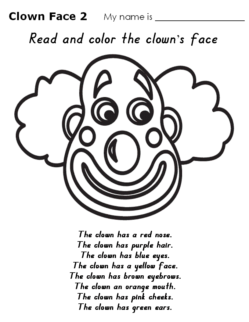 Dessin à colorier: Clown (Personnages) #91197 - Coloriages à Imprimer Gratuits