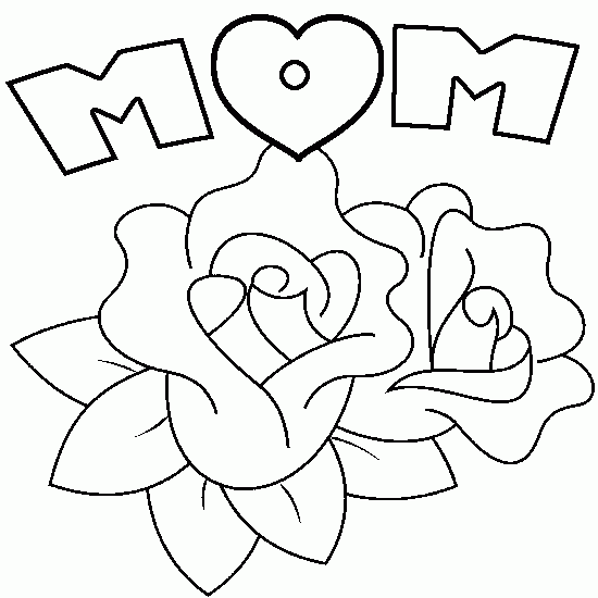 Dessin à colorier: Maman (Personnages) #101163 - Coloriages à Imprimer Gratuits