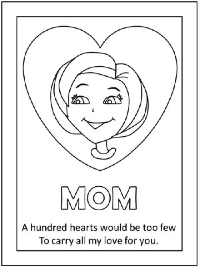Dessin à colorier: Maman (Personnages) #101177 - Coloriages à Imprimer Gratuits
